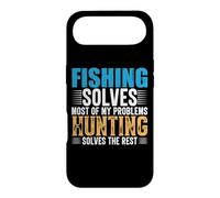 Fishing Solves Most of My Problems Hunting Funny Fishermen Coque pour iPhone Air
