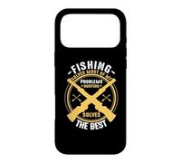 Fishing Solves Most of My Problems Hunting Hunter Life Coque pour iPhone 17 Pro Max