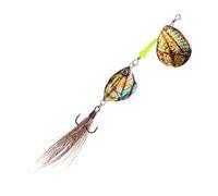 Fishing Spinner Baits, Long-Distance Casting Sinking Lures, Realistic Sequins Spinnerbaits for Targeting Bass Salmon Walleye Catfish Musky Predator Angling Freshwater Adventure