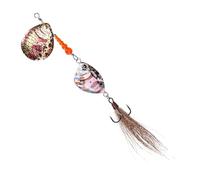 Fishing Spinner Baits, Long-Distance Casting Sinking Lures with Flash Sequins, Realistic Spinnerbait for Bass Walleye Catfish Musky Anglers Freshwater Target Casting Adventure 11x4x1.5cm