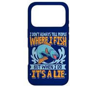 Fishing Spot I Don't Always Tell People Where I Fish Pêcheur Coque pour iPhone 17 Pro