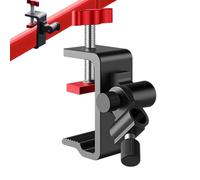 Fishing Station Stand, Adjustable Umbrella Holder, 11.61x2.36x1.97in Bait Tray Mount, 360-Degree Rotatable Bracket, Portable Fishing Accessory for Sea, Saltwater, Freshwater, Dock, Pier, Shoreline