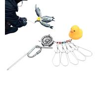 Fishing Stringer | Portable Live Fish Large Buckle Lock, Stainless Steel Fish | for Anglers and Fishermen Who Value Cfficiency and Reliability. Crafted