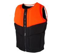 Fishing Surfing Vest for Adults, Lightweight Floating Surfing Vest Anti-Collision Buoyancy Aid for Water Sports Kayaking Boating Canoeing Rafting Swimming Outdoor Safety Gear(Orange,XXL)