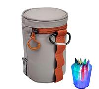 Fishing Tackle Bag with Integrated Lure Light | Premium Outdoor Fishing Organizer for All Fishing Activities | Perfect for Night Fishing, Ice Fishing, and Weekend Getaways, Gris, riferimento alla