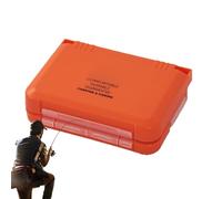 Fishing Tackle Box, Small Compartment Organizer, Lure Storage Case, Multi-Section Container, for Jig Hooks Tools Jewelry Beads Earrings Outdoor Saltwater Freshwater Fishing Trips