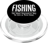 Fishing The Most Expensive Way to Get A Free Meal Pêcheur PopSockets PopGrip pour MagSafe