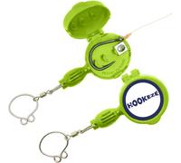 Fishing Tool - Hook Tying & Safety Device + Line Cutter - Cover Hooks On 2 Poles & Travel Safely Fully Rigged. Multi Function Fishing Device.
