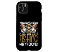 Fishing with My Gnomies Retirement Fishing Grandpa Life Coque pour iPhone 11 Pro
