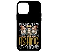 Fishing with My Gnomies Retirement Fishing Grandpa Life Coque pour iPhone 12 Mini