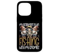 Fishing with My Gnomies Retirement Fishing Grandpa Life Coque pour iPhone 14 Pro Max
