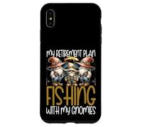 Fishing with My Gnomies Retirement Fishing Grandpa Life Coque pour iPhone XS Max