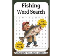 Fishing Word Search Puzzle Book: Fun Word Searches with Easy to Read Print about Fishing, Fish, and Deep Sea Fishing [ 6x9 inches, 110 Pages ] 50+ ... for Gifts, Road trips, Free time and more...