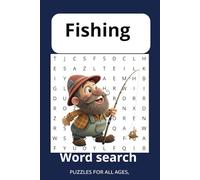 Fishing Word Search Puzzle Book: Word Searches with Easy Read Print about Fishing, Fishing around the world, and more, | 6x9 inches, 110 pages | 50+ ... ... Gift for Vacations, Holiday and Free Time