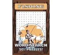 Fishing Word Search Puzzle Book: Word Searches with Easy to Read Print about Fishing, Fly Fishing, Outdoors, Nature and Much More | 6x9 inches, 100 ... … Gift for Vacation, Holiday, and Relaxation!
