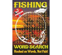 Fishing Word Search Puzzle Book: Word Searches with Easy to Read Print about Freshwater Fish, Saltwater Fish, Fishing Gear and More | 6x9 inches, ... Gift for vacations, holidays and free times.