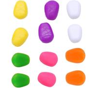 Fishinghook 60 Pieces Soft Fishing Lures For Carp Maize Fishing 6 Colours Floating Artificial (Yellow,Purple,White,Green,Pink,Orange)