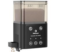 fishkeeper Distributeur automatique de nourriture pour poissons avec trois modes d'alimentation programmés, 520 ml, convient pour l'alimentation des aquariums en vacances, distributeur automatique de