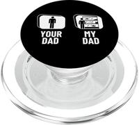 Fishkeeping Your Dad My Papa Fille Fils Funny Fishkeeper PopSockets PopGrip pour MagSafe