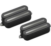 FISHMAN - PRF-MO6-SBB - Set Fluence Open Core Modern Humbucker Noir, rails Nickel noir 6 cordes