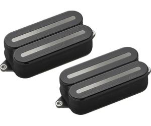 FISHMAN - PRF-MO6-SBB - Set Fluence Open Core Modern Humbucker Noir, rails Nickel noir 6 cordes
