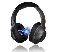 Fishtec Casque Bluetooth sans Fil Pliable 5.0 à Réduction de Bruit Active - Casque Audio sans Fil Rechargeable Ajustable & Pliable - 16H d’Autonomie - Léger et Confortable