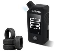 Manomètre Digital FISHTEC Contrôleur de Pression d'Air Noir G