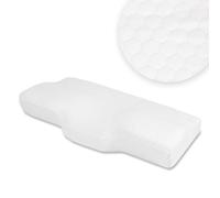 Fishtec - Coussin Mémoire De Forme Confort - Ergonomique Anti Douleurs Cervicales Et Dorsales Housse Respirante Lavable Dimensions 60x34x11,5 Cm - Soutien Nuque Dos Sommeil Réparateur