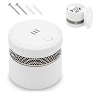 FISHTEC Détecteur de fumée compact - Autonomie 10 ans - 85 dB