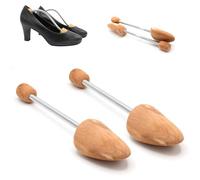 FISHTEC - Embauchoirs en Bois de Cèdre Rouge Véritable - Taille 39-41 - Bois et Aluminium Flexible - Embauchoir pour Femme - Anti-mites - Bois 100% Naturel - S'adapte à Toutes les Chaussures/Baskets