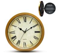 Fishtec Horloge Secret Box Vintage - Coffre Secret Idéal Chambre Salon