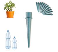 FISHTEC Lot de 12 Cônes d'Arrosage - Kit d'Irrigation Autonome - Pour Pots Fleurs Plantes et Jardin