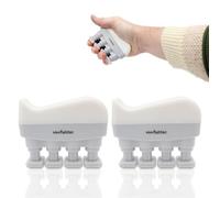 FISHTEC - Lot de 2 Exerciseurs pour Mains et Doigts Renforceur Doigt Outil d'Entraînement d'exercice Travail Musculaire Ligamentaire Rééducation Résistance à 5 Kg