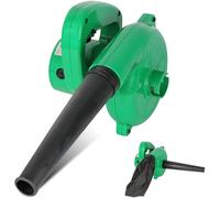 FISHTEC Mini Souffleur et Aspirateur 2 en 1 - Appareil électrique 500 Watts avec Sac de Récupération pour Feuilles - Nettoyage extérieur du Jardin et Poussière de Bricolage