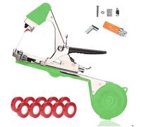 FISHTEC Pince à lier palissage + 10 rouleaux 30 m + 10 000 agrafes - inox/ABS, ouverture 5 cm