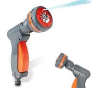FISHTEC Pistolet arrosage Jardin 2 en 1 - Systeme d'arrosage au Sol - 5 Jets - Compatible avec tout tuyau d'arrosage Universel - Blocage Automatique G