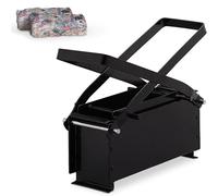FISHTEC Presse à Briquettes de Papier Presse Papier, Compacteur Papier Carton Journaux - pour Tout Type de Papier, Économique et Pratique - Presse Noire en Fer Robuste