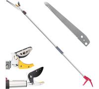 Fishtec – Sécateur télescopique 1,37–2,2 m avec scie arboricole