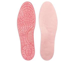 FISHTEC - Semelles en Gel Confort, Absorbe Chocs, Soutien Voûte et Talon, Réduit Douleurs Pieds, Chevilles, Genoux, Dos, Découpable 35-41, Gel Silicone, Thermoplastique, Doublure Polyester