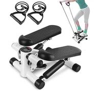 FISHTEC Stepper fitness avec cordes de résistance et écran digital. Idéal pour l'entraînement complet des jambes et des bras