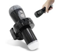 Fishtec Torche Veilleuse 2-en-1 Rechargeable par Induction - 3 Intensités