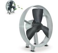 FISHTEC Ventilateur silence gris et noir Blanc G