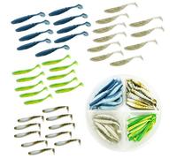 Fishxpro set de leurres souples - Bar 400g - 7-12 cm