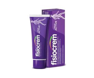 Fisiocrem Cream Active - Crème Apaisante Zones de Tension - 93% Ingrédients Naturels - Formats 60 ml