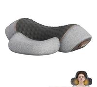 Fisiorest 3-in-1 Neck Massager Pillow, Artuvate Neck Massager, 3D Ergonomic Cervical Pillow Deep, Memory Foam Pillows for Sleep Aid, MassagerPillow with for Home & Travel (Gray,1psc)