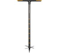 Fiskars Tarière manuelle QuikDrill graduée Noir/Orange Trous jusqu'à 20 cm de diamètre Taille L