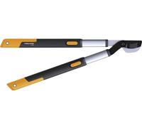 Fiskars 1013564 - Coupe-branche télescopique à lames franches - 5 cm - Acier trempé - Longueur du manche: 66-90 cm