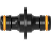 Fiskars Extenseur de tuyau universel 16 g Noir/Orange – Pour différents diamètres (1027068)