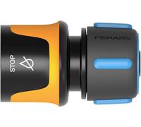 Fiskars 1027079 Raccord de tuyau 13 mm (1/2) - 15 mm (5/8) avec système aquastop