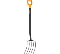 Fiskars 1071936 Fourche à fumier poignée en D